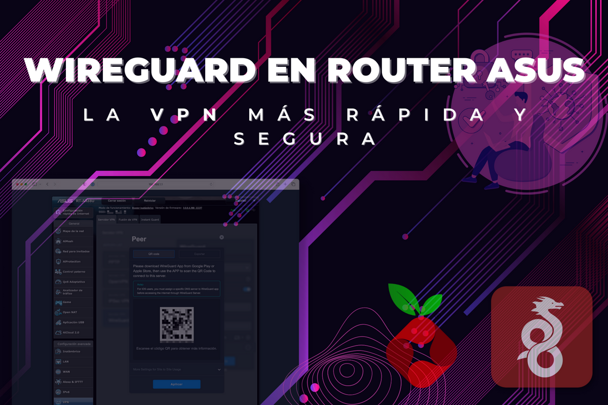 Cómo instalar y configurar WireGuard en tu Router Asus e integrarlo con Pi-Hole
