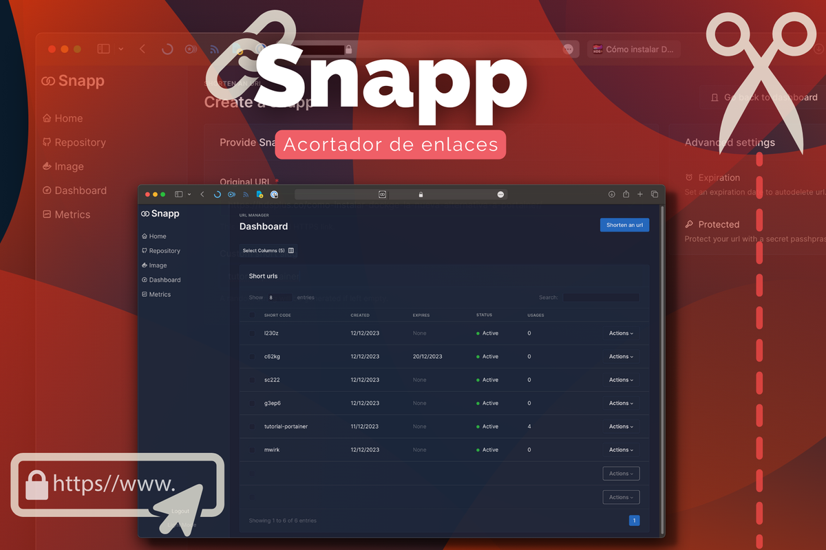 Snapp, el nuevo acortador de enlaces por excelencia