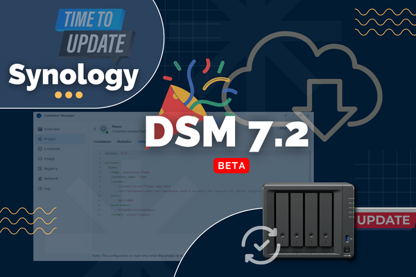 ¡🎉 DSM 7.2 Beta ya disponible!