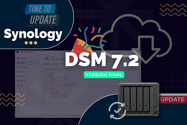 La versión final de DSM 7.2 ya está disponible